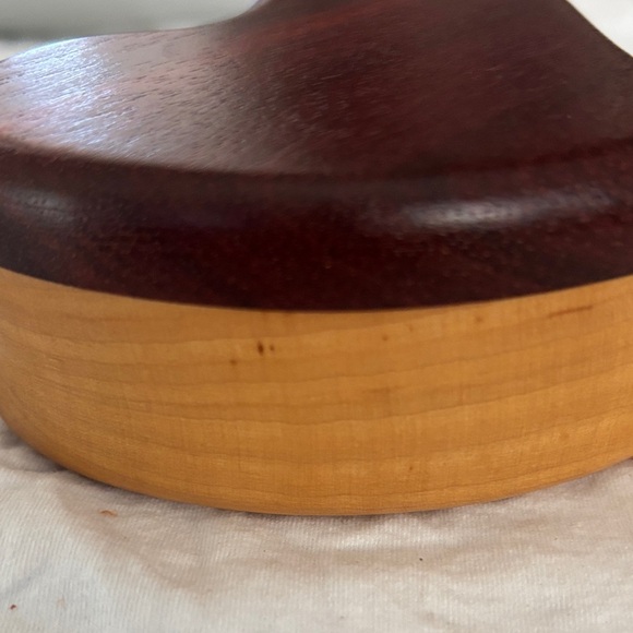 Heart-Shaped Wooden Accent Box - Picture 4 of 5